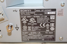 Load image into Gallery viewer, Sony Model UP-D25MD Digital Color Printer
