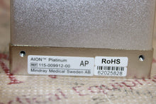 Load image into Gallery viewer, Mindray Artema AION Platinum Multigas Analyzer 115-009912-00
