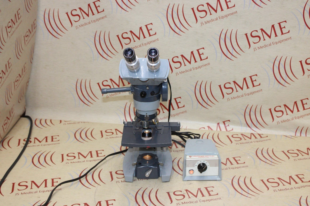 American Optical AO 1036A Spencer Microscope Illuminator With 1051 Transformer