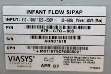 Load image into Gallery viewer, Viasys Infant flow SiPAP
