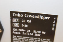 Load image into Gallery viewer, DAKO COVERSLIPPER CR 100
