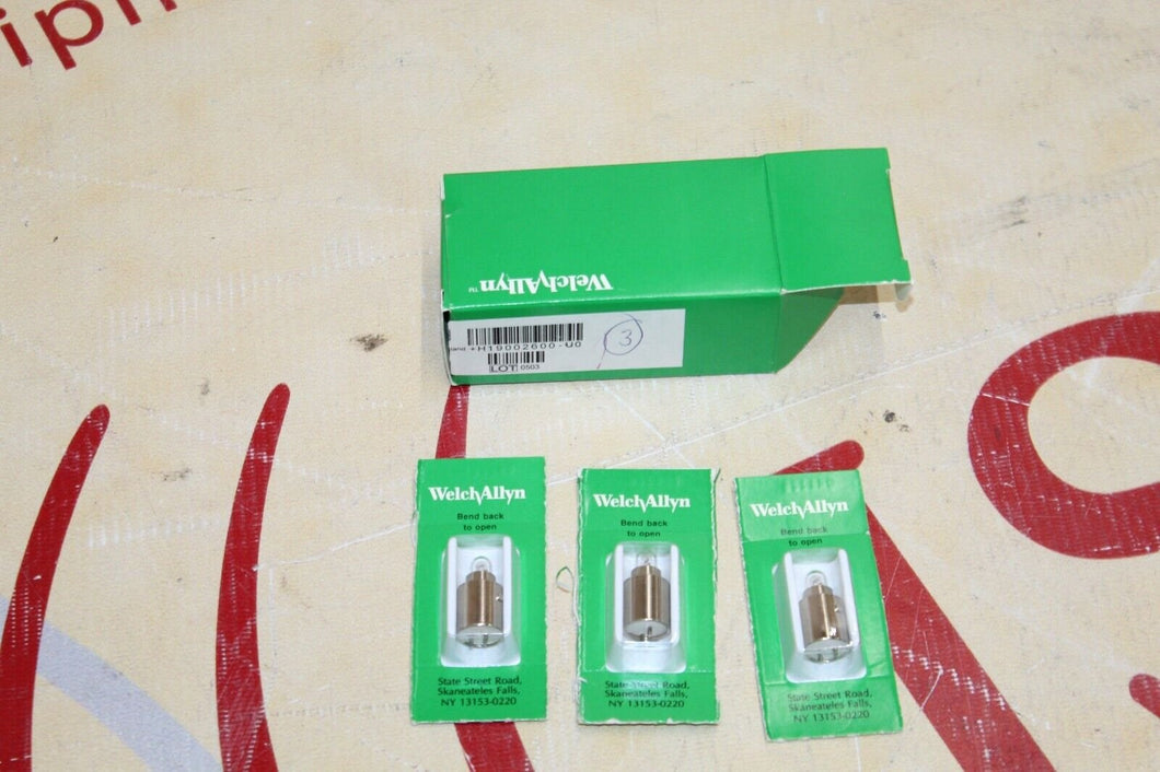 Pack of 3 Welch Allyn 02600U