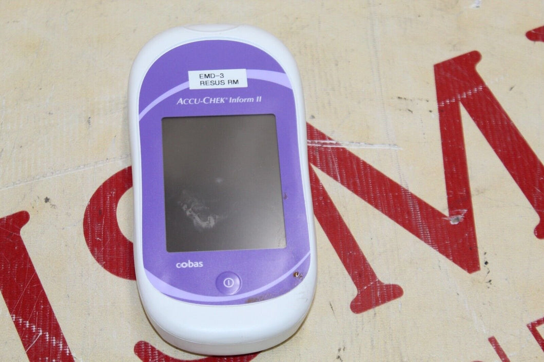 Roche Cobas Accu-Chek Inform II Diagnostic Glucose Monitor