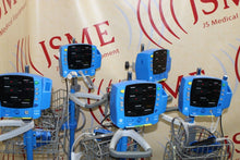 Cargar imagen en el visor de la galería, Lot of 5 GE Carescape Dinamap V100 Vital Signs Monitor on Rolling Stands
