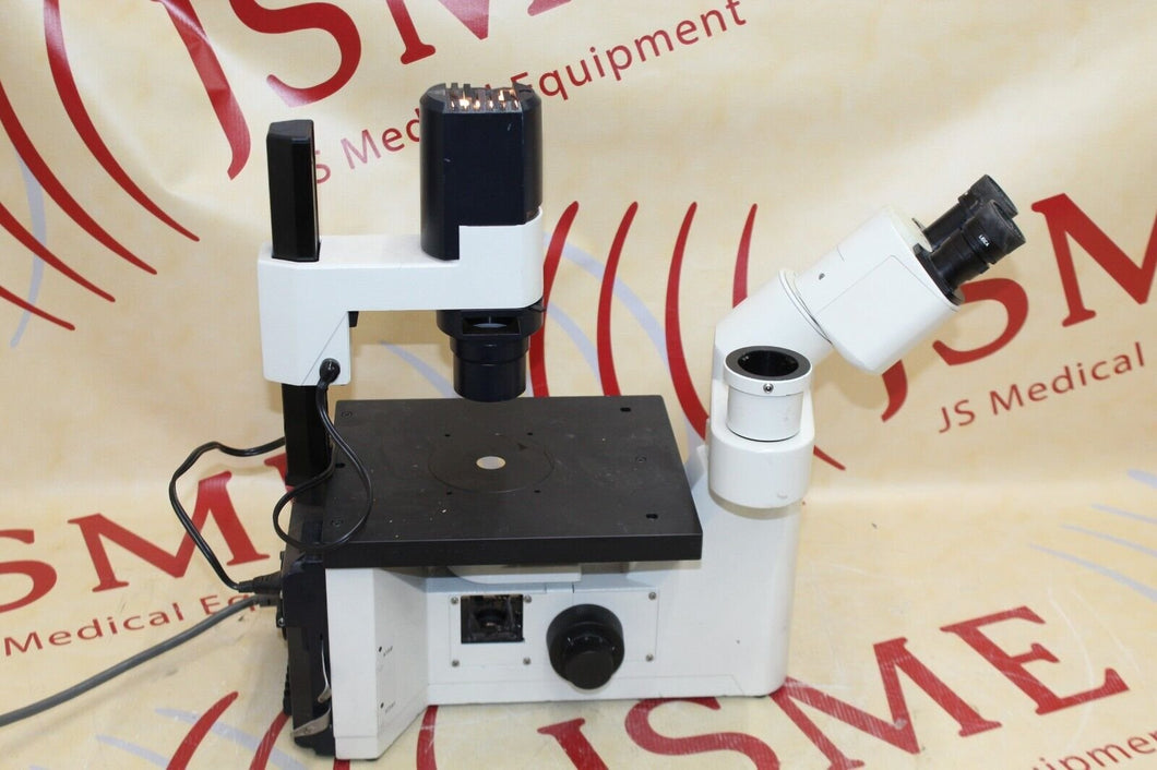 LEICA 090-135.002 DMIL INVERTED MICROSCOPE