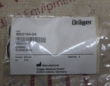 Cargar imagen en el visor de la galería, Drager Medical M23154-04 O-Ring Seal 2 Pc
