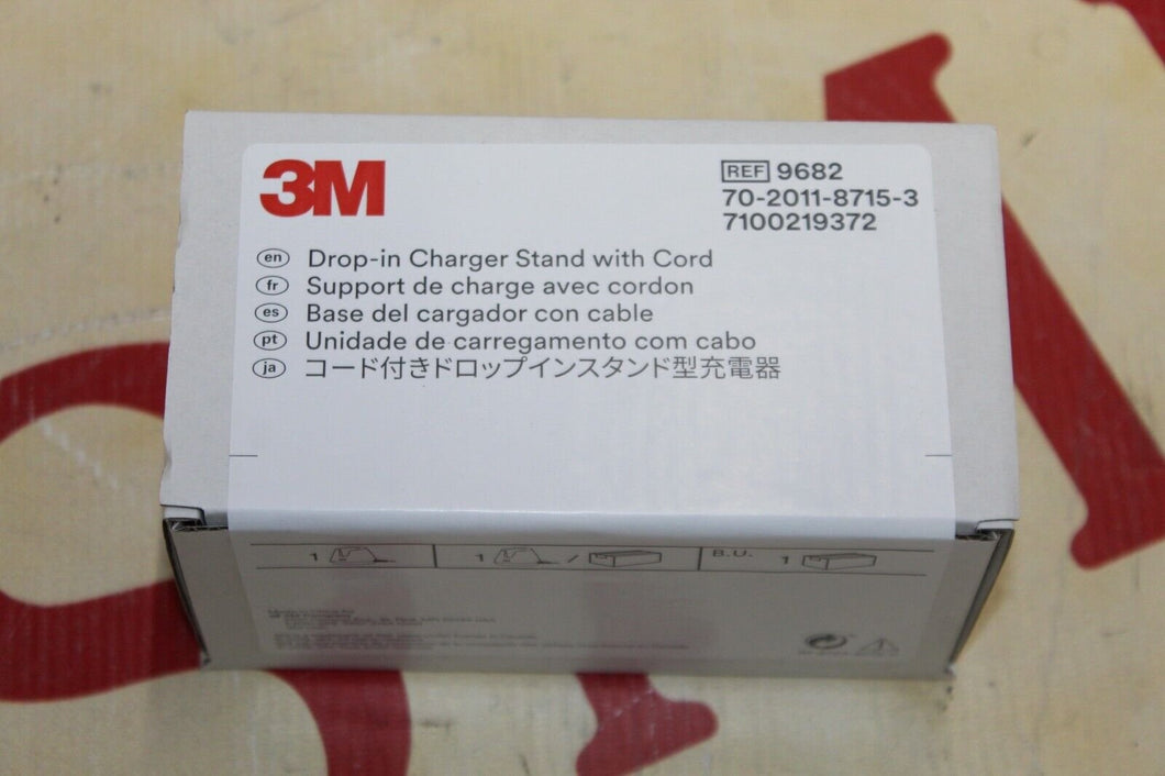 3M 9682 Drop-In Charger Stand w/Cord New In Box