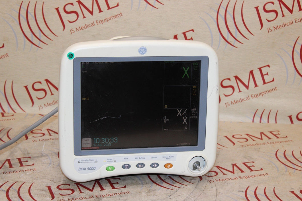 GE Dash 4000 Patient Monitor For Parts