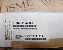 Cargar imagen en el visor de la galería, NEW! GE Datex-Ohmeda 1006-8356-000 Manifold Assembly (3-Position Series)

