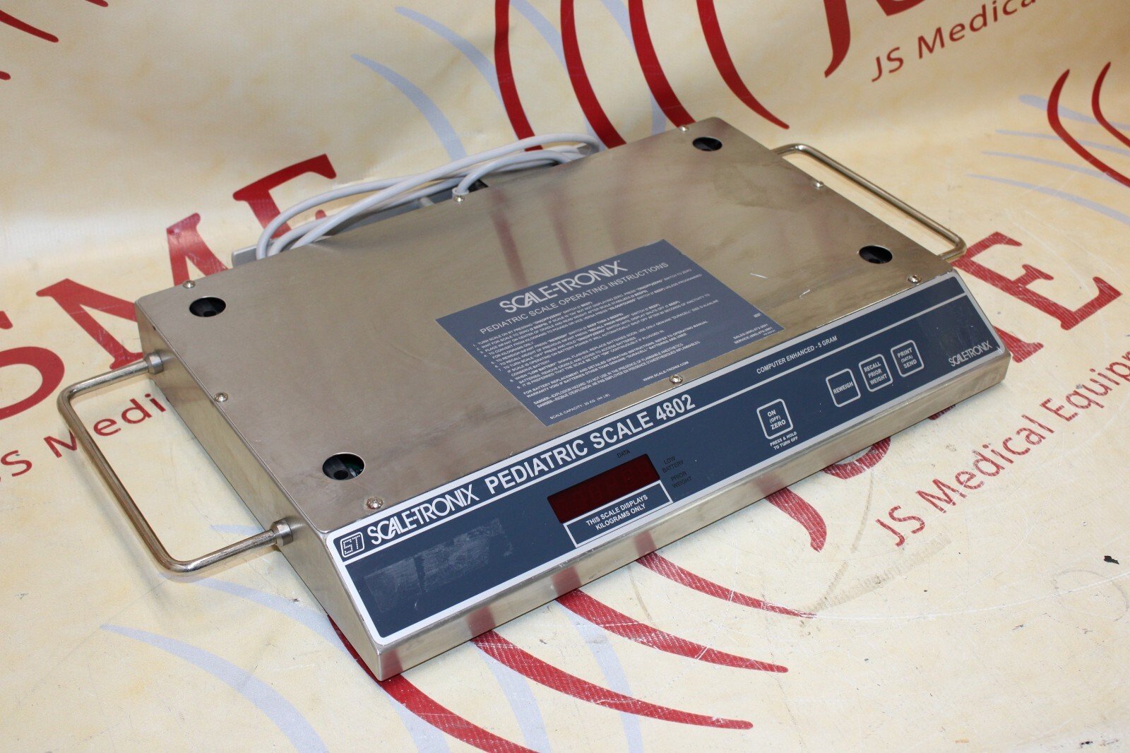 Scale Tronic Ruler Scale-Tronix 4802 Pediatric Scale For Parts – JS Medical Equipment