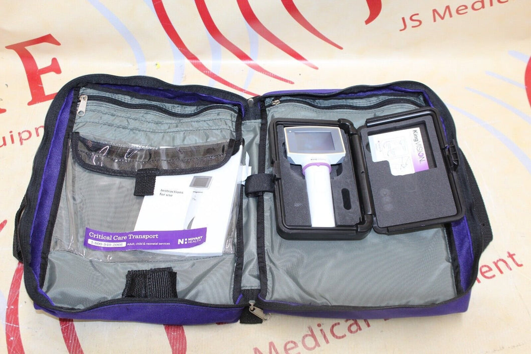 King Vision Video Laryngoscope Digital Display Monitor with Case and Carry Bag