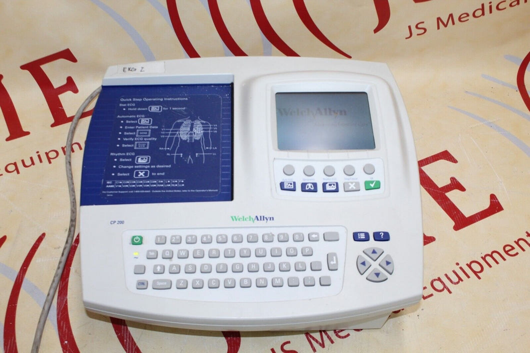 Welch Allyn CP200 EKG ECG Monitor