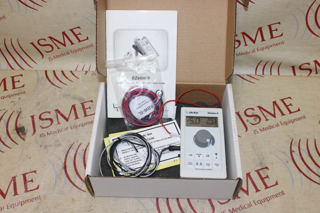 Life-Tech EZstim II Peripheral Nerve Stimulator ES400 With Accessories