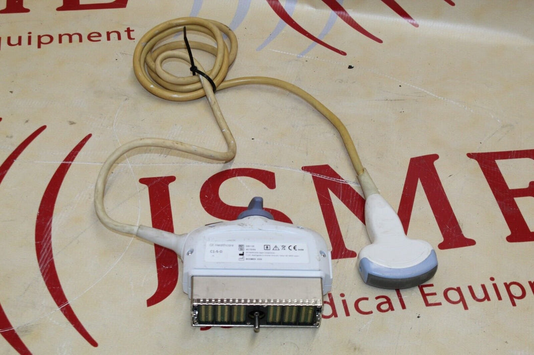 GE C1-5-D Convex Ultrasound Transducer Probe REF 5261135