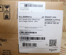 Load image into Gallery viewer, APC SCL500RM1U Smart-UPS Lithium-ion Short Depth 500VA
