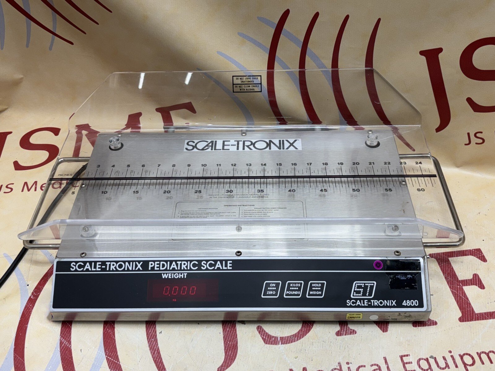 Scale-Tronix 4800 Pediatric Scale – JS Medical Equipment