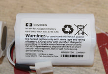 Load image into Gallery viewer, Lot of 2 Covidien Ni-MH Rechargeable Batteries 4.8v 1054715 -NEW!

