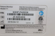 Cargar imagen en el visor de la galería, Mindray T1 Patient Monitor (2T, NIBP, MP1, ECG, Spo2)
