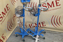 Load image into Gallery viewer, Lot of 2 GE Dinamap ProCare Vital Signs Monitor on Rolling Stands
