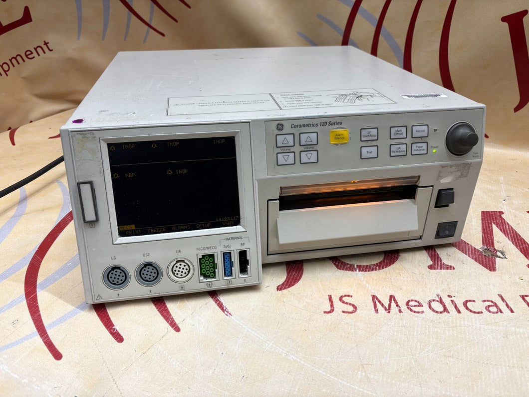 GE Corometrics 120 Series Maternal Fetal Monitor
