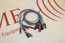 Cargar imagen en el visor de la galería, ConMed 11651-002 Quinton Stress Test EKG Cable w/ECG 20 Lead Wires
