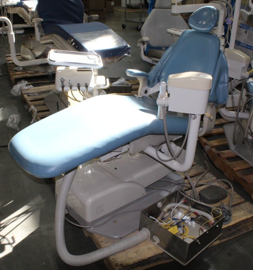 Adec Performer 8000 Dental Patient Exam Chair W/ Radius Delivery Pkg