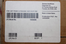 Cargar imagen en el visor de la galería, Siemens Skit Probe Ultrasonic ASSY-RGNT PRE Model# 10454696
