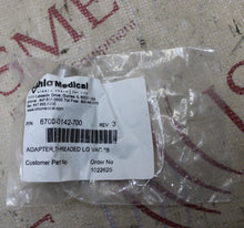 Cargar imagen en el visor de la galería, Ohio Medical 6700-0142-700 Adapter, threaded LG VAC
