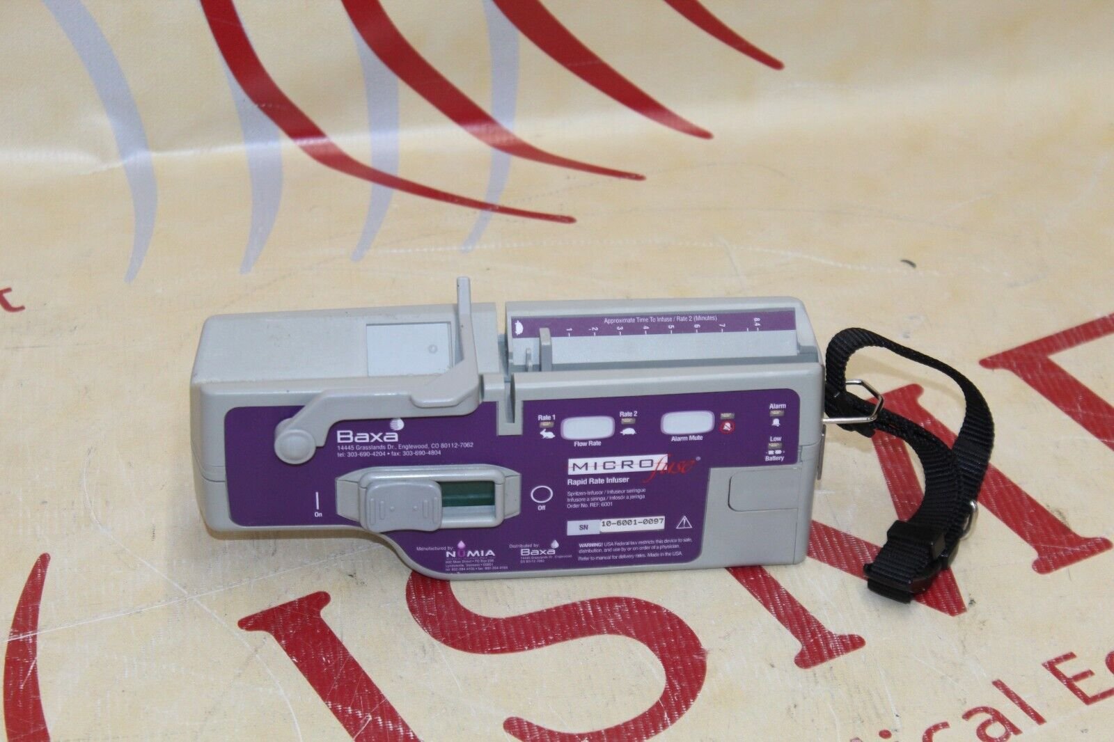 Baxa Microfuse Rapid Rate – JS Medical Equipment