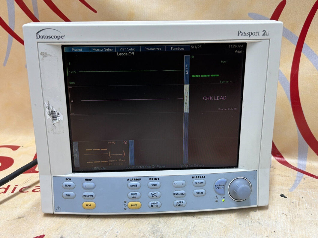 Datascope Passport 2LT Patient Monitor