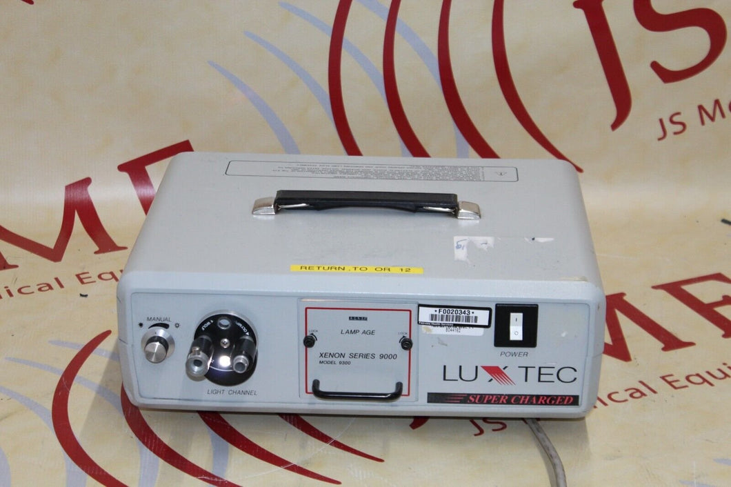 Luxtec 9300 Xenon Series 9000 300W Fiber Optic Surgical Headlight Light Source