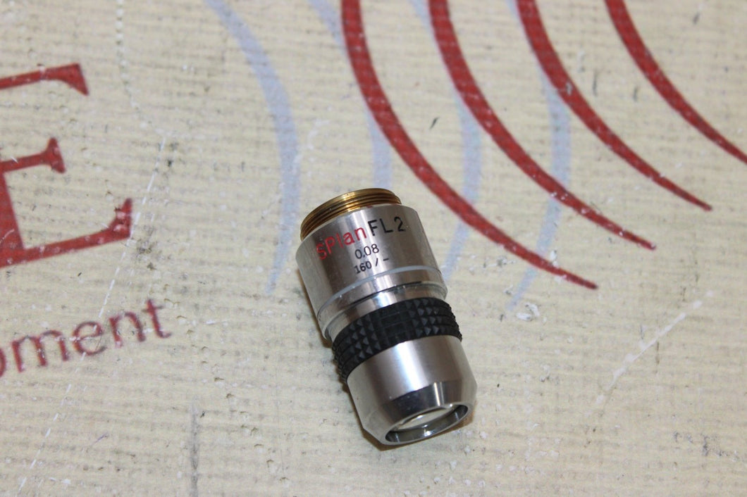Olympus SPlan FL 2 0.08 160/- Microscope Objective