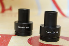 Cargar imagen en el visor de la galería, Lot of 2 Olympus Microscope Eyepiece Wk 10x/20L
