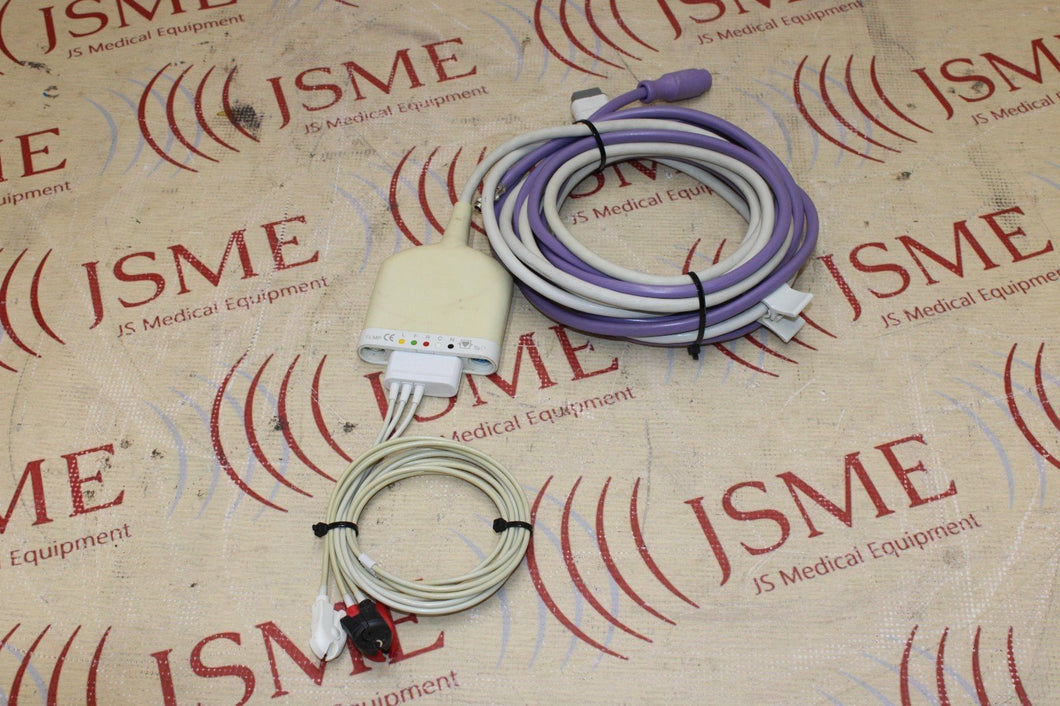 Siemens NLSM3231-M 3 Lead Dual ECG Leads W/ Drager MP00953 Blood Pressure Hose