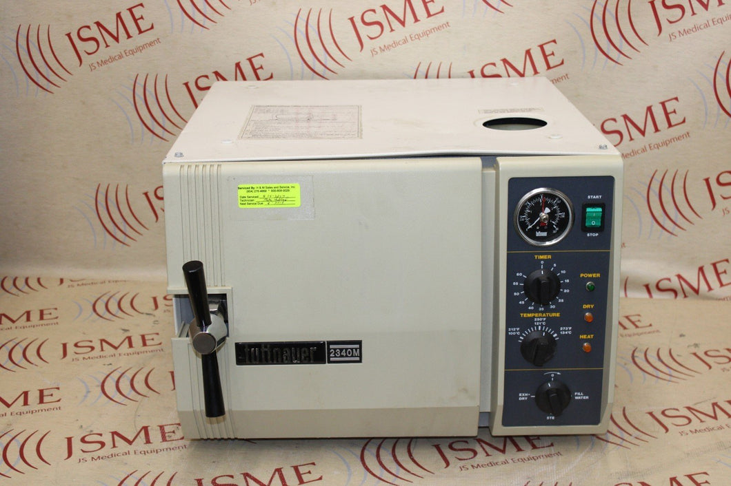 Tuttnauer 2340M Sterilizer / Autoclave For Parts