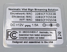 Cargar imagen en el visor de la galería, Neximatic Nexi-7 (model Nexi-7-D08271) Vital Sign Streaming Solution
