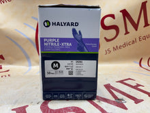 Load image into Gallery viewer, Halyard Purple Sterile Nitrile Powder-Free Gloves 50 pairs Medium
