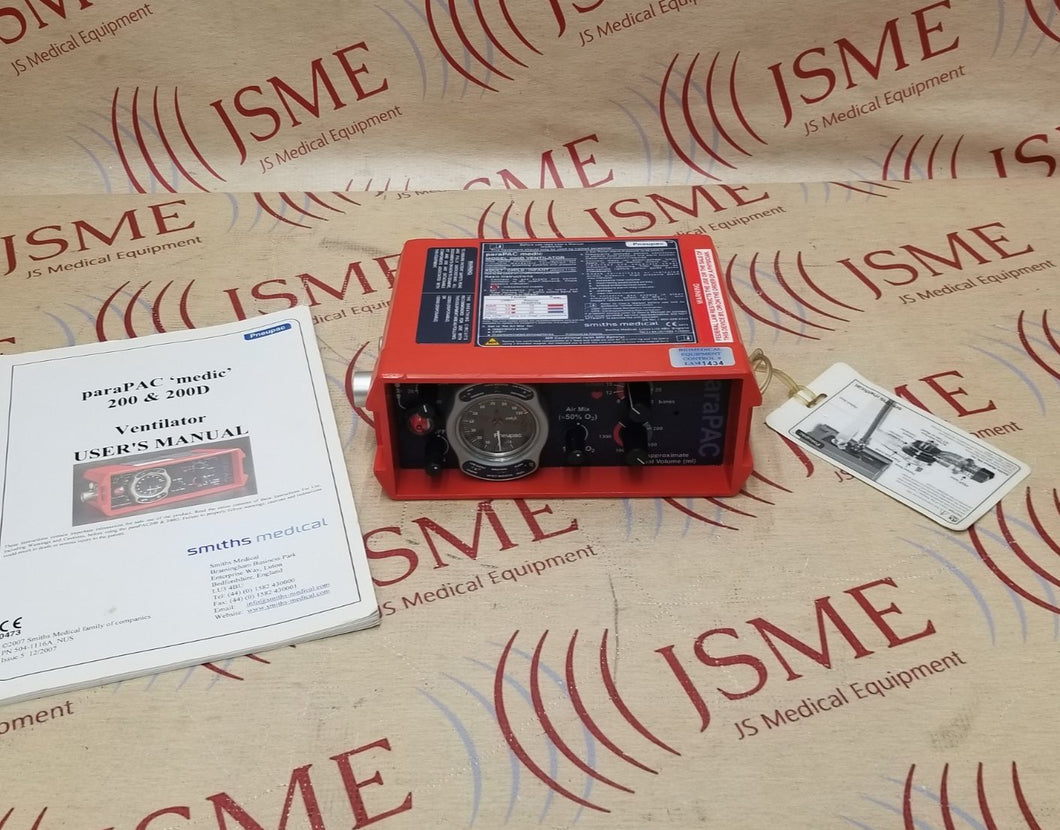 Smiths Medical ParaPac Medic 200D