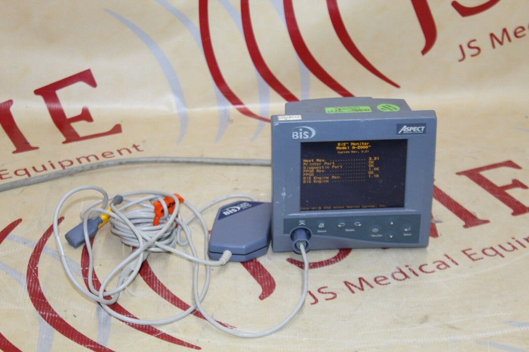 Aspect Medical A-2000 Bis-XP Monitor W/ DSC-XP Module