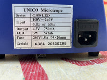 Load image into Gallery viewer, Unico G380 Microscope
