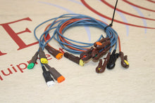 Cargar imagen en el visor de la galería, ConMed 11651-002 Quinton Stress Test EKG Cable w/ECG 20 Lead Wires
