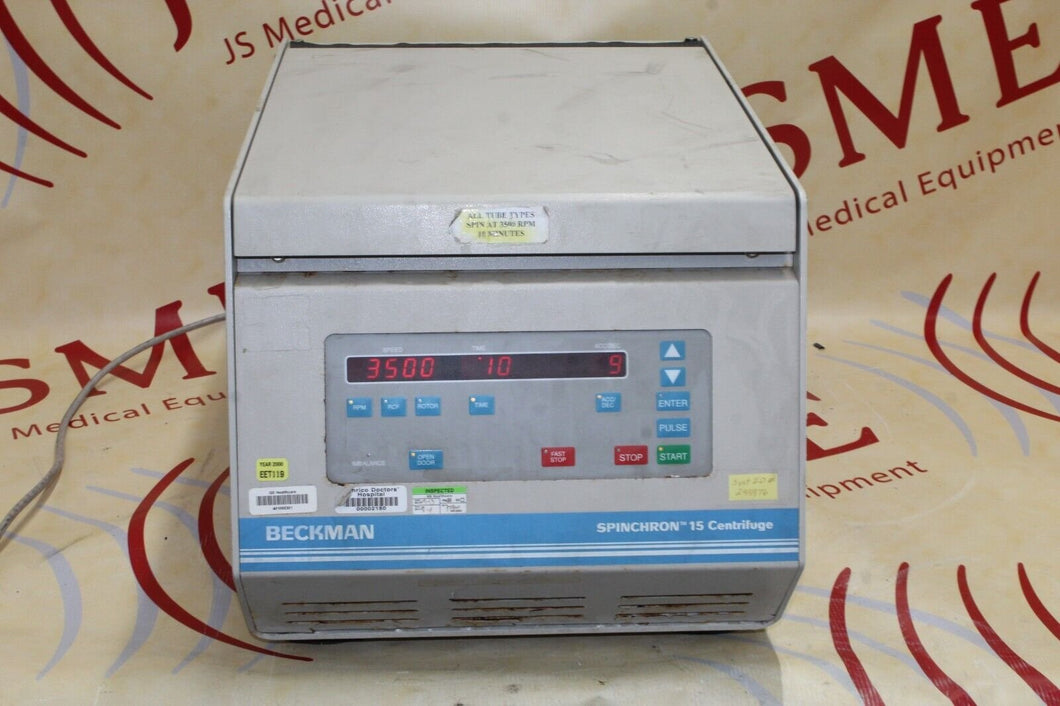 BECKMAN SPINCHRON 15 CENTRIFUGE