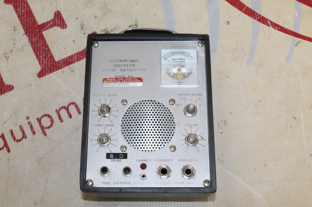 PARKS Doppler Flow Detector Model 812