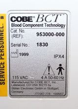 Load image into Gallery viewer, Cobe  SpectraTHERM Blood Fluid Warmer Apheresis System ( 953000-000)
