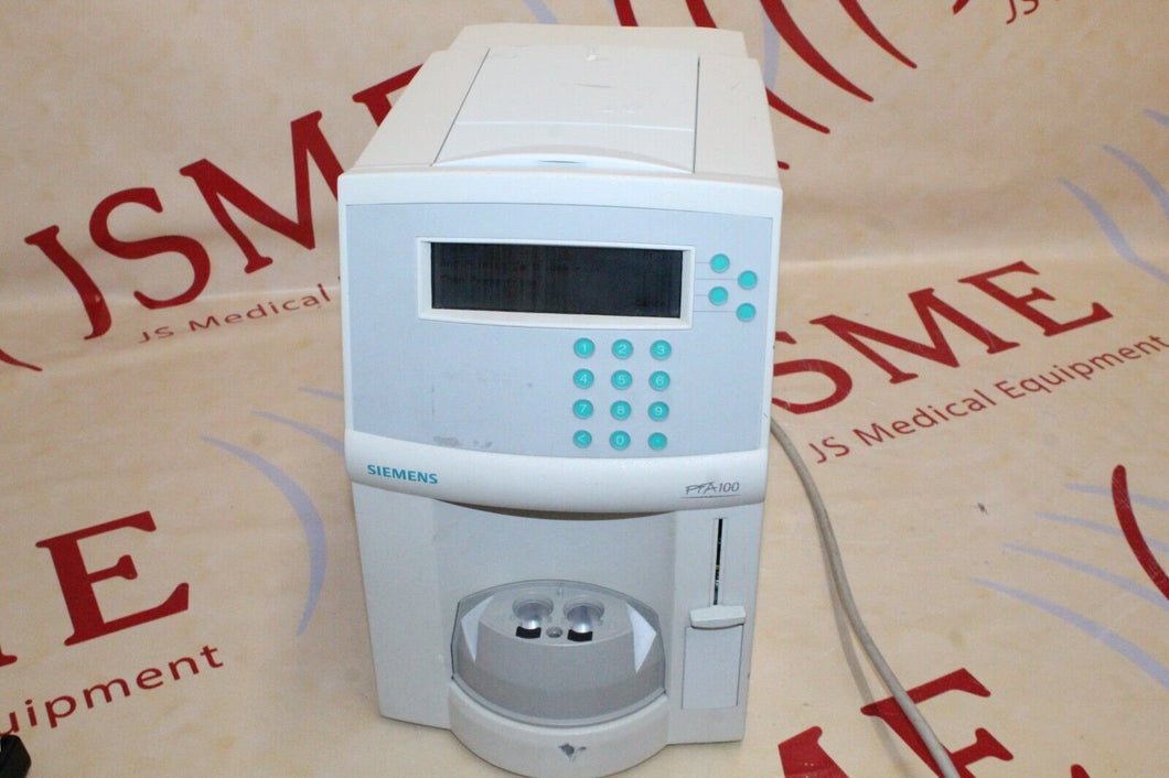 Siemens PFA 100 Platelet Function Analyzer DADE Behring Hematology LAB B4170-00