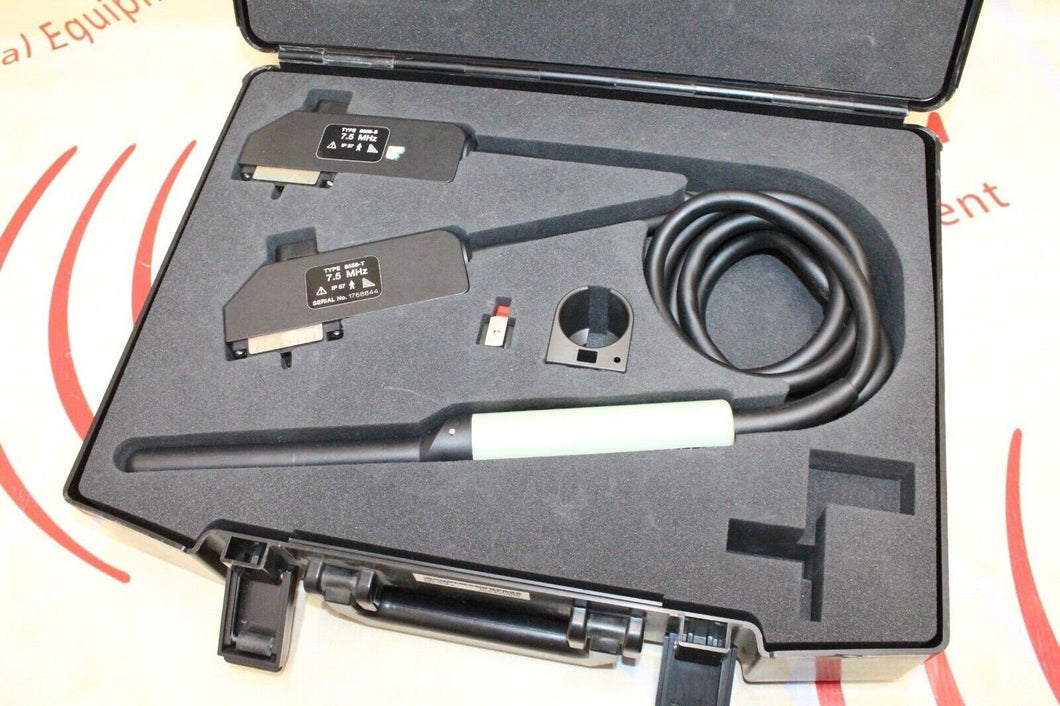 BK Medical REF Type# 8558 Ultrasound Transducer Probe 7.5MHZ with case