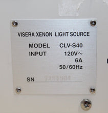 Load image into Gallery viewer, OLYMPUS VISERA (CLV-S40) LIGHT SOURCE
