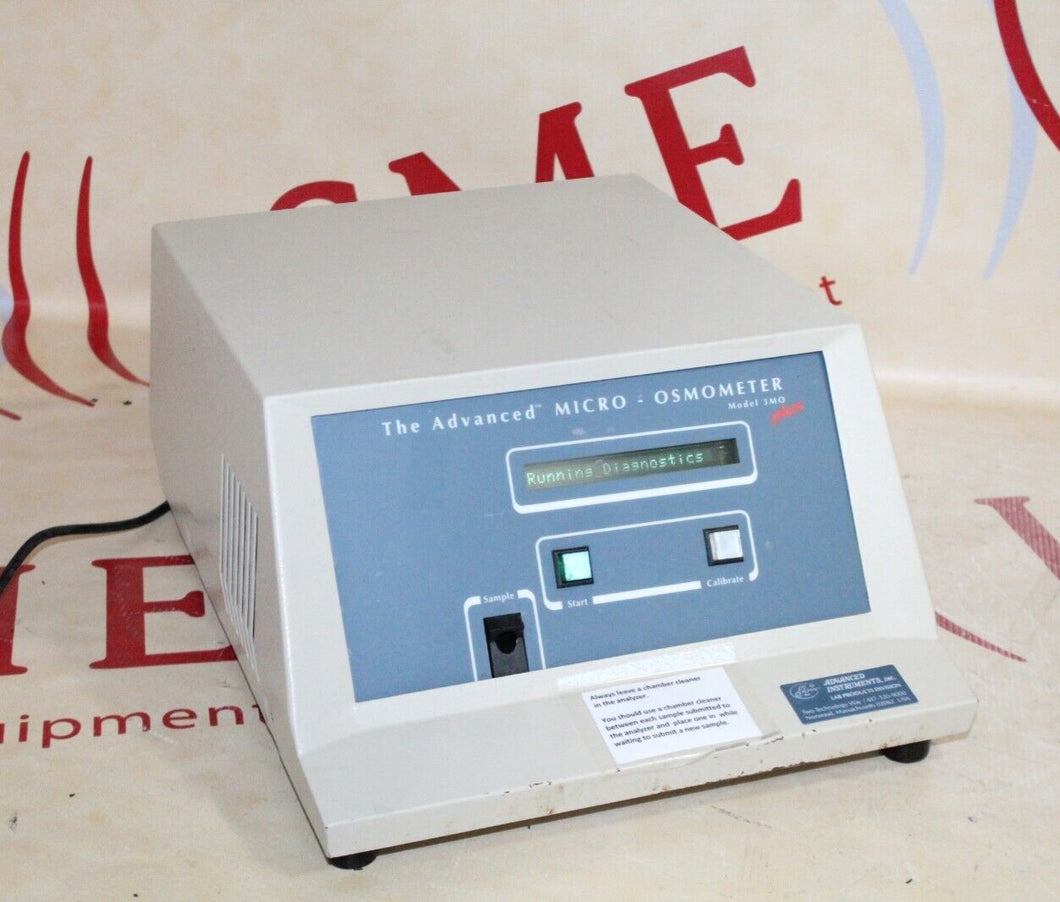 The Advanced Micro Osmometer Model 3MO