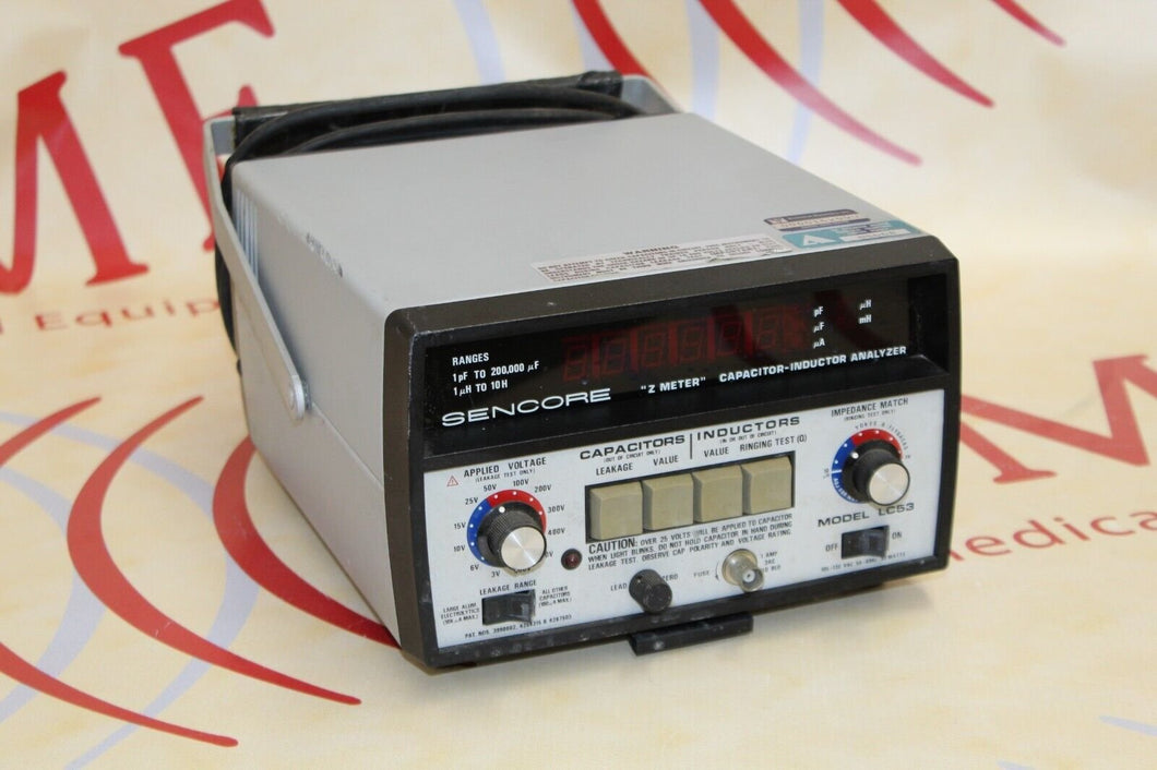 SENCORE LC53 INDUCTOR / CAPACITOR ANALYZER (Z-METER)