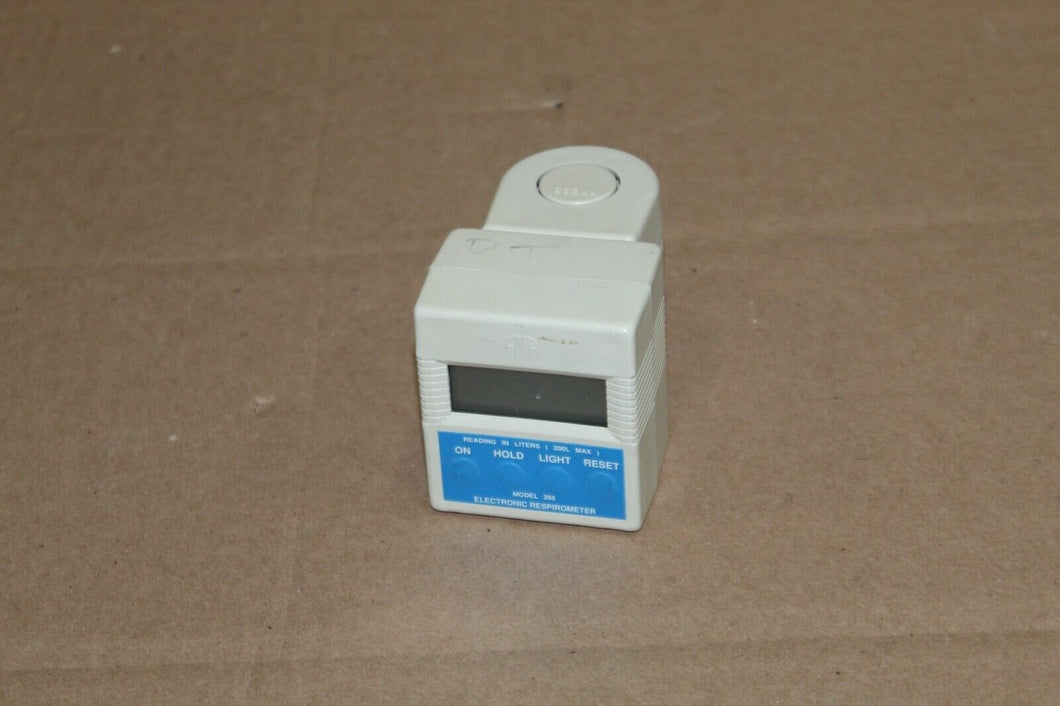 Anesthesia Associates Electronic Respirometer Model 295